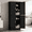 Black, variant on TEENFON 67” Storage Cabinet, Kitchen Pantry Cabinet, Cupboard, Tall Bathroom Cabinets, Black