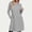 #32Gray, variant on Byworldtasic Women's Knit Dress Long Sleeve Casual Crew Neck Tunic Dresses with Pockets Button Side Fall Winter Trendy Dress