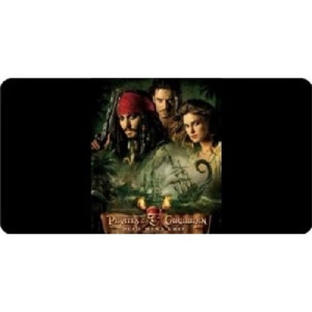 212 Main 050-0946-00 Pirates of the Caribbean Centered Photo Plate