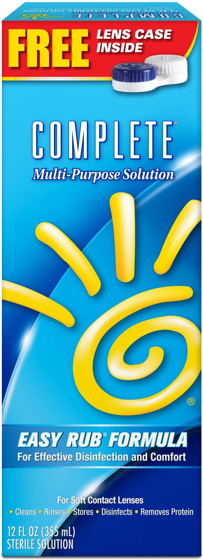 COMPLETE MultiPurpose Solution Easy Rub Formula 12 oz (Pack of 2)