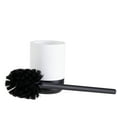 thumbnail image 5 of Bath Bliss Monochrome Toilet Brush in White & Black, 5 of 5
