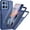Blue/Navy, variant on HCTian for Motorola Moto-G-2025 /Moto-G-2026/Moto-G-Play-2026 Case with HD Screen Protector, Heavy Duty Drop Protection,Cell Phone Cover for Moto G 5G 2025/Moto G 5G 2026