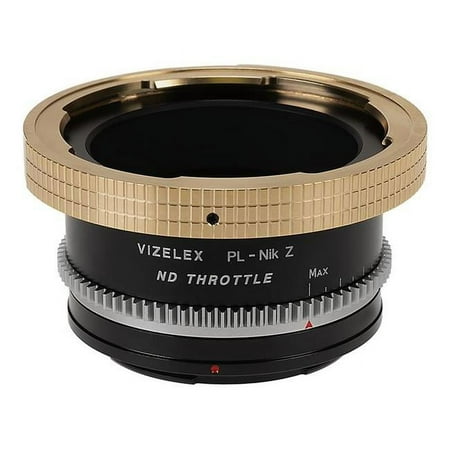 UPC: 0847372046454 | Fotodiox PL-NikZ-NDThrtl-Cine Vizelex Cine ND Throttle Lens Mount Adapter