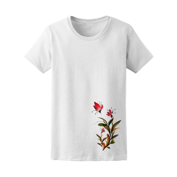 Watercolor Flower Bouquet Women's Tee - Image by Shutterstock