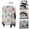 thumbnail image 5 of Pioneer Flower Floral Print Pattern Luggage Cover Fashion Suitcase Cover Baggage Covers Fit 25-28 Inch Luggage (Go Travel), 5 of 5
