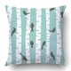 thumbnail image 1 of Funda de almohada ABPHQTO Patrón de abedul azul con pájaros y árboles 45x45 cm, 1 of 1