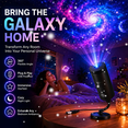 thumbnail image 5 of Plug and Play HD Christmas Projector Galaxy Projector Night Light Holiday Scene Lamp for Christmas Halloween Butterfly Ocean Prayer Theme Decoration (christmas 6 scenes), 5 of 7