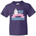 thumbnail image 3 of Inktastic Most Magical Goddaughter- Cute Unicorn Youth T-Shirt, 3 of 5