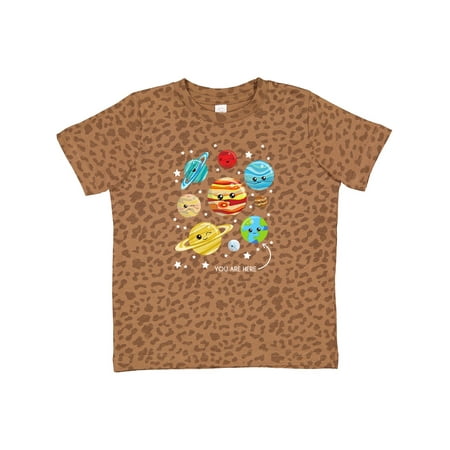 

Inktastic Cute Planets Kawaii Planets Space Cosmos Stars Gift Toddler Boy or Toddler Girl T-Shirt