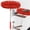Red, variant on 12.6" Car Wash Brush Mop Kit with Long Handle, 2 in 1 Chenille Microfiber Sponge Mitt Cleaning Detailing Duster for Washing Cars Truck SUV RV Caravans and Household(1 x Mop Head) (Orange)