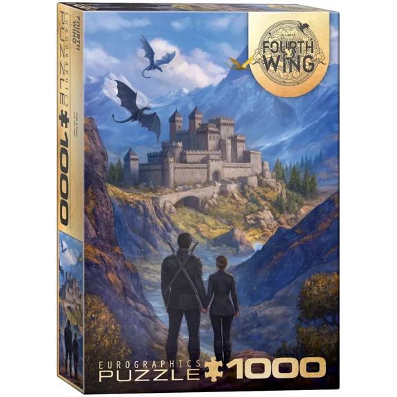 Fourth Wing Violet and Xaden 1000 pc puzzle