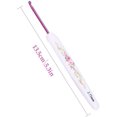 thumbnail image 2 of ZOUSSIQI 8PCS Aluminum Crochet Hooks Set with Soft Floral Print Plastic Handle Knitting Needles Kit(Small) CA919-38072, 2 of 9