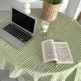 thumbnail image 5 of Plaid Tablecloth§plaid Table Cover§plaid Picnic Cloth§plaid Cloth§plaid Decorative Cloth§dustproof Tablecloth Desk Tablecloth Plaid Table Cover Linen Cotton Backdrop Dustproof, 5 of 5