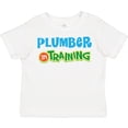 thumbnail image 3 of Inktastic Plumber in Training Boys or Girls Toddler T-Shirt, 3 of 5