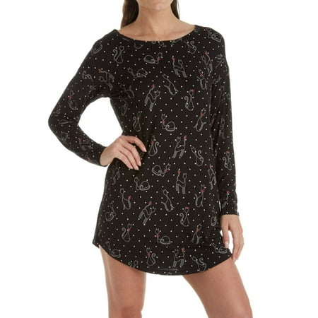 Cat Nightshirt - Women's Arianne 9107 Duchess Kitty Cat Nightshirt