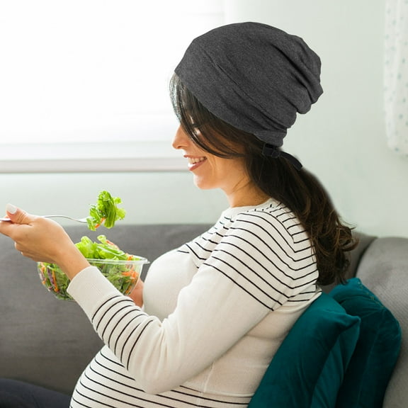 FENGGUIQU 1Pack Satin Sleeping Bonnet Hair Wrap for Sleep Adjustable Nighttime Use