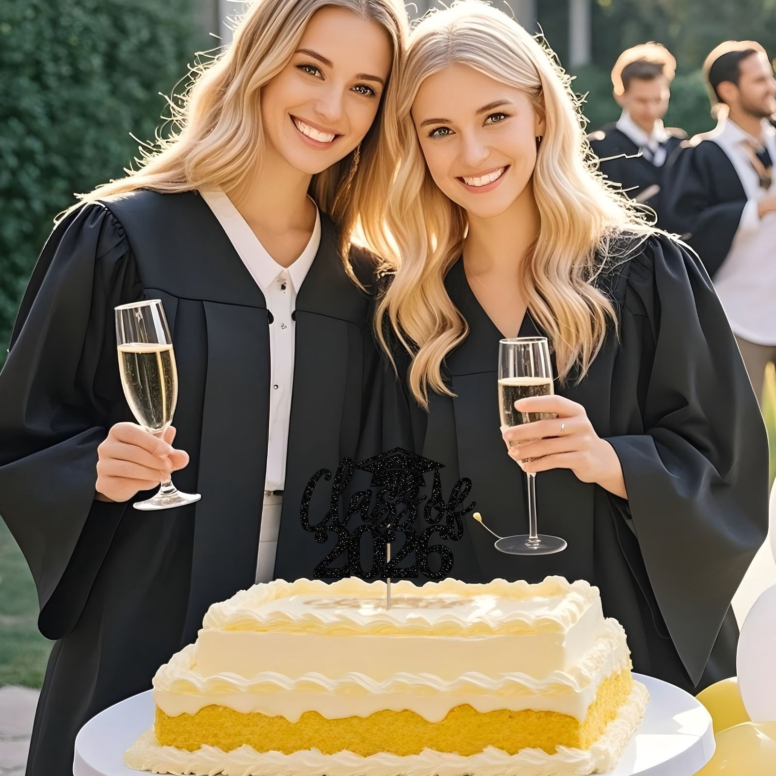 2026 Graduation Cupcake Toppers, Graduation Decorations Class of 2026 Cupcake Topper Graduation Party Decorations Supplies Class of 2026 Congrats Grad Cap Diploma