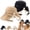 2pcs-a, variant on Women's Bowknot Wide Brim Sun Protective Hat, Women's Bowknot Wide Brim Sun Hat  Foldable, 360° Protection