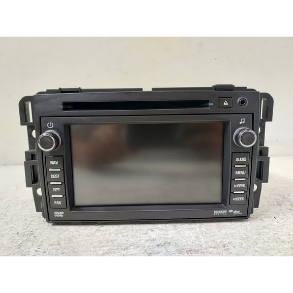 Pre-Owned 2012 GMC Acadia AM FM CD Player Radio Receiver w/ Navigation OEM LKQ - Verify Specific Vehicle Fitment In Description - (Good)