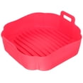 thumbnail image 4 of Miangastore Square Air Fryer Accessory Silicone Non-Stick 1Set 7.9x7.9in, 4 of 9