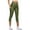 Green, variant on Leggings for Women, Tie-dye Yoga Pants, Breathable Hip Lifting Exercise Pants, Bubble Yoga Ninth Pants Army Green XS
