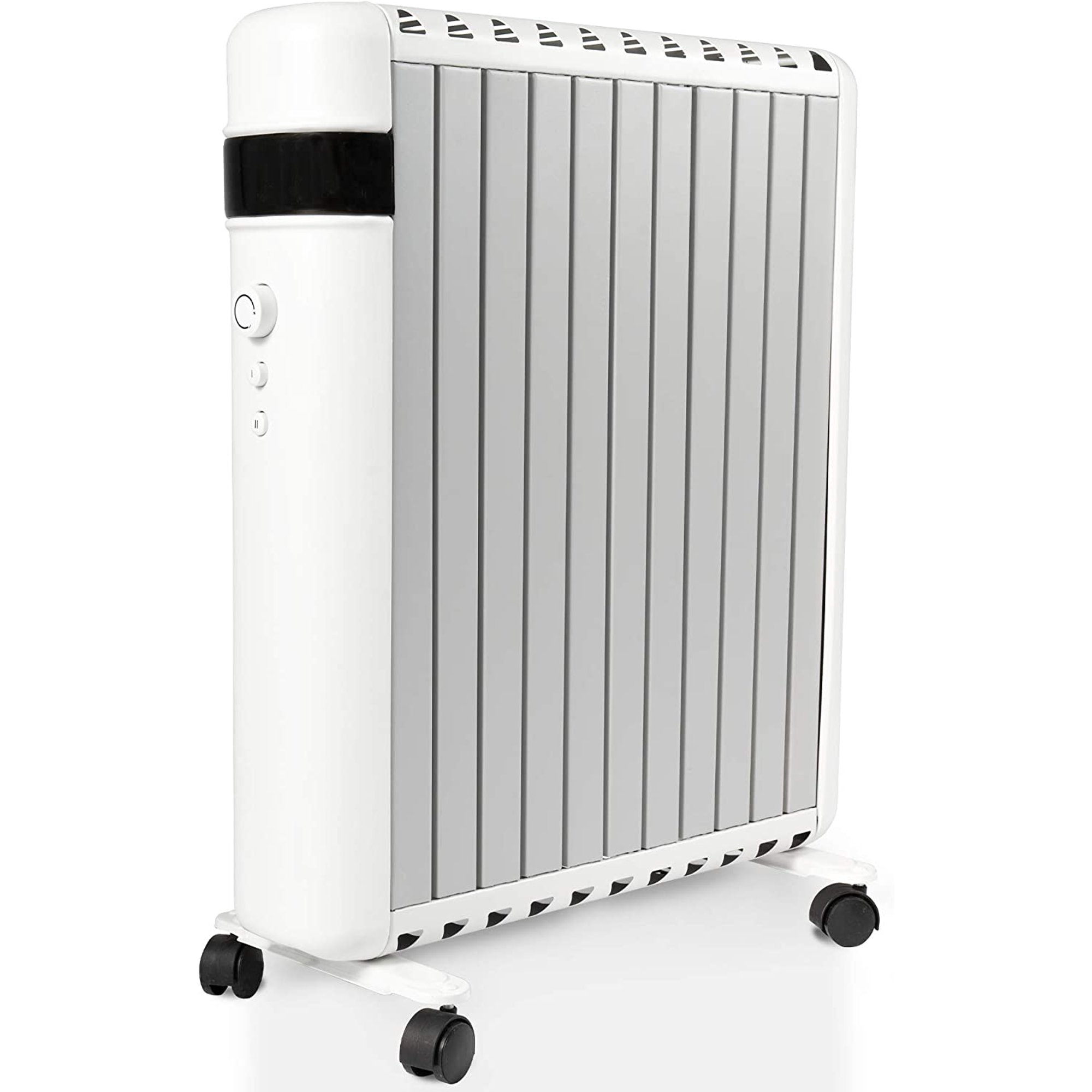 Electric Space Heater 1500W Panel Convector Heater with Wheels for Indoor  Use Room Sizes up to 215ft. - Walmart.com