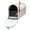White, variant on E1 Economy Mailbox Only with Locking Insert - Black