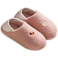 thumbnail image 1 of Winter Slides Fluffy Warm Soft Closed Back Slippers Home Sandals for Men Women, 1 of 10