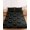 Black, Charcoal Black, Lime Green, Muted Grey, variant on Queen Size Fitted Sheet Set - Halloween 3 Piece Bedding Sets 16" Deep Pocket Fitted Sheet with 2 Pillowcases, Brown White Spooky Green Eyes Ghost Floating Brushed Microfiber Hotel Luxury Bed Sheets