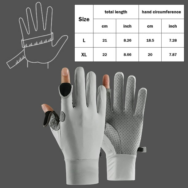 Sun Gloves,Sun Gloves Ice Silk Ice Silk Gloves Summer Fishing Gloves  Masterfully Created 