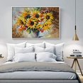 thumbnail image 3 of wall26 Floating Framed Canvas Wall Art for Living Room, Bedroom Bouquet Canvas Prints for Home Decoration Ready to Hang - 24x36 inches, 3 of 4