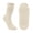 Beige, variant on Mid‑Calf Slouch Stacked Socks for Women Men Thermal Socks Winter Warm Cozy Elastic Ribbed Cuffs Yoga Fitness Crew Socks White
