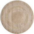thumbnail image 1 of Safavieh Florida Shag Beige Shag Rug - Round 5', 1 of 2