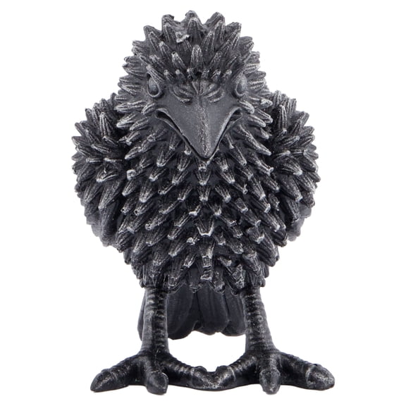 Resin Raven Decoration, Black, 4.25", Halloween by Way To Celebrate