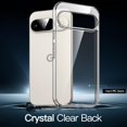 thumbnail image 3 of JETech Case for Google Pixel 9/9 Pro 2024, Non-Yellowing Shockproof Bumper Protective Phone Cover, Anti-Scratch Hard PC Back (Clear), 3 of 6
