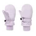 thumbnail image 2 of Kids Mittens Toddler Winter Gloves Warterproof Breathable Windproof Skiing Snowboarding for Boys Girls,PurpleM, 2 of 4
