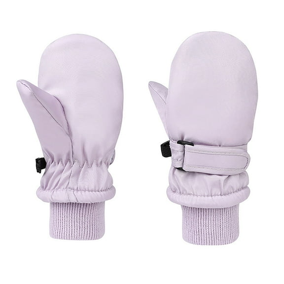 lnmuld Gloves Winter Kids Ski Gloves for Cold Weather Water Warm Winter Mittens Youth Toddler Boys Girls Outdoor Play Size:4-8 Years