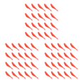 thumbnail image 2 of Yuarrent Señuelo de superficie de cebo falso, bola de acero integrada, herramientas de pesca biónicas, gran capacidad de carga, patrón de escamas de Type1 NO1 Yuarrent CBP349922, 2 of 6