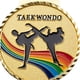 thumbnail image 4 of Juego Deportivo Medallas Ganador Premio Hornear Pesca Taekwondo Medallas (Oro), 4 of 9