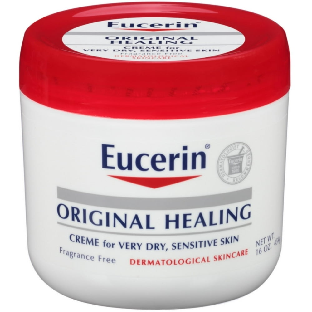 Eucerin Original Healing Rich Creme 16 oz (Pack of 2)