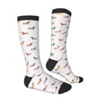 thumbnail image 3 of Balery Dachshund Dog Puppy Printed Novelty Socks Men's Women's Crew Socks Sports Socks Knee High Socks Cotton Socks Quirky and Cool Socks, 3 of 9