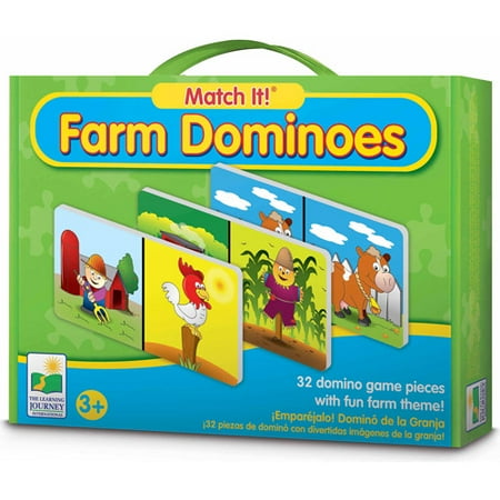 The Learning Journey Match It! Dominoes, Farm