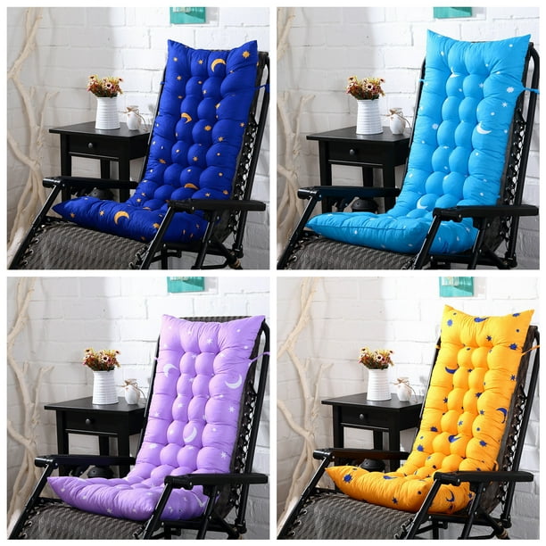 43 Inch Patio Lounge Chair Cushion Indoor Outdoor Lounger Cushions With Ties And Top Cover Non Slip High Back Com - Padded Seat Cushions For Garden Chairs 43 Inch Patio Lounge Chair Cushion Indoor Outdoor Lounger Cushions With Ties And Top Cover Non Slip High Back Com - Padded Seat Cushions For Garden Chairs