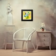 thumbnail image 4 of Nan 15x15 Black Modern Framed Museum Art Print Titled - Sunny Day Bouquet III, 4 of 5