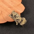 thumbnail image 6 of Cats Decors Figurines Brass Statue Cats Decorative Objects for Living Room,Bookshelf,Side Table Decorations, 6 of 8