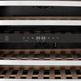 thumbnail image 5 of ZLINE 24" Monument Autograph Edition Dual Zone 44-Bottle Wine Cooler in Stainless Steel with Champagne Bronze Accents (RWV-UD-24-CB), 5 of 5