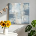 thumbnail image 2 of Canvas Wall Art, Blue Beige Framed Canvas Prints for Bathroom Kitchen, Oil Painting Abstract Art Contemporary Gallery Wrapped Wall Decor for Home Office, Gifts, 10"x10" Ship Next Day, 2 of 9