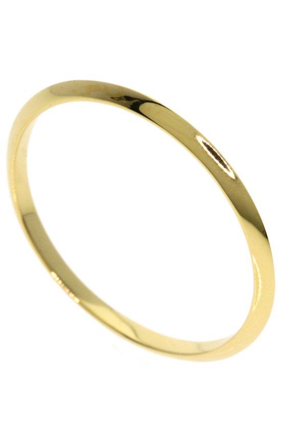 Pre-Owned Tiffany & Co. Knife Edge Ring, 18K Yellow Gold, Women's.