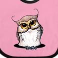 thumbnail image 4 of Inktastic KiniArt Owl Boys or Girls Baby Bib, 4 of 4
