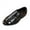 Black, variant on Baby Boys Leather Loafers Slip-On Oxford Flats Boat Dress Schooling Daily Walking Shoes for Toddler/Little Kid/Big Kid